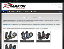Tablet Screenshot of championseatheaters.com